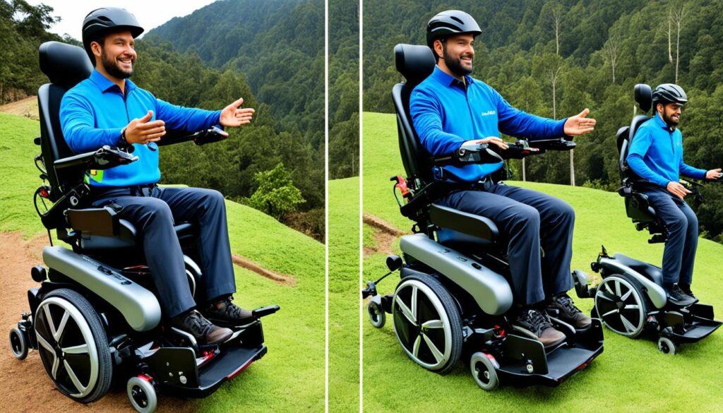 站立電動輪椅操作技巧
