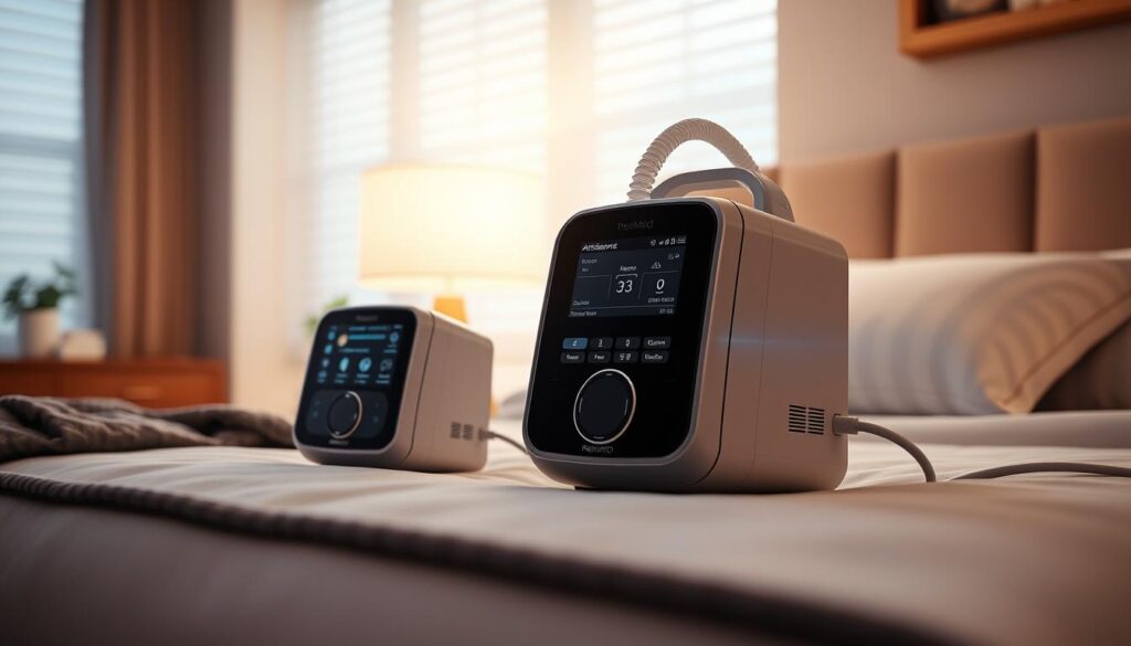 生成圖片：瑞思邁AirSense11和F&P SleepStyle Plus智能睡眠呼吸機