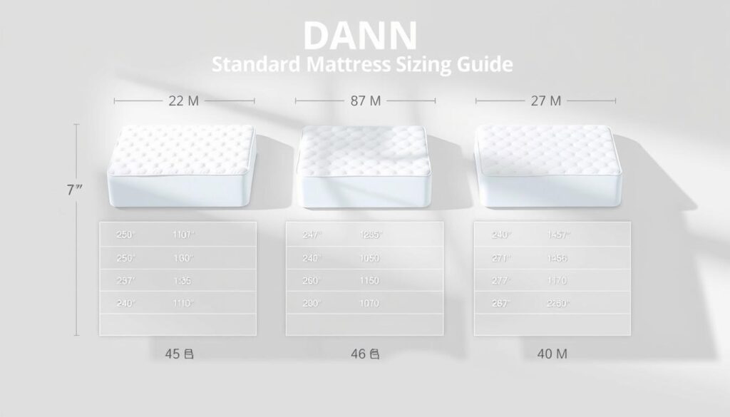 台灣床墊尺寸標準規格