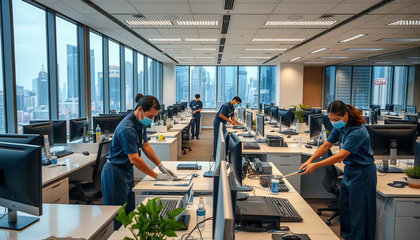 香港寫字樓透過清潔公司提升工作環境質素