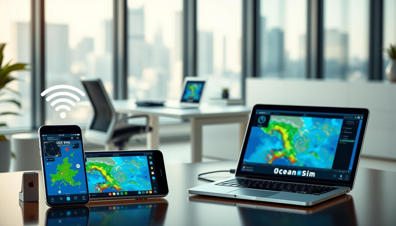 OceanEsim 與多裝置生態：手機、平板、筆電的連線安排