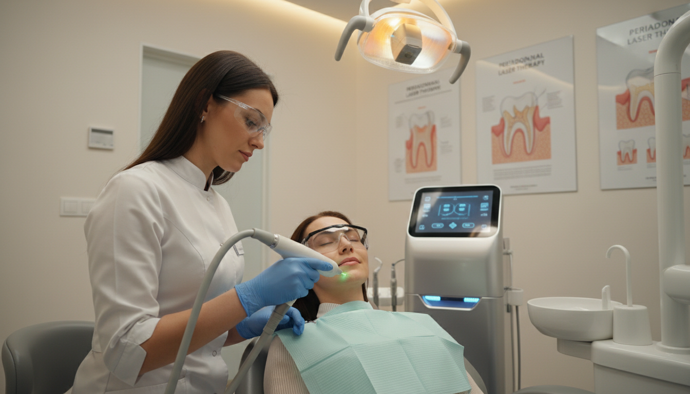 牙周病治療中的雷射應用與針對各類牙周病原因的療效分析